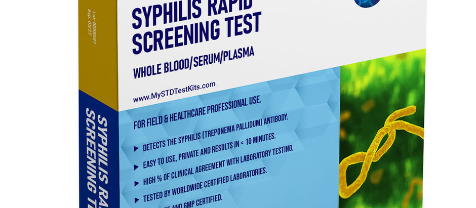 Syphilis: The Silent Threat and Your MySTD Testkit Solution