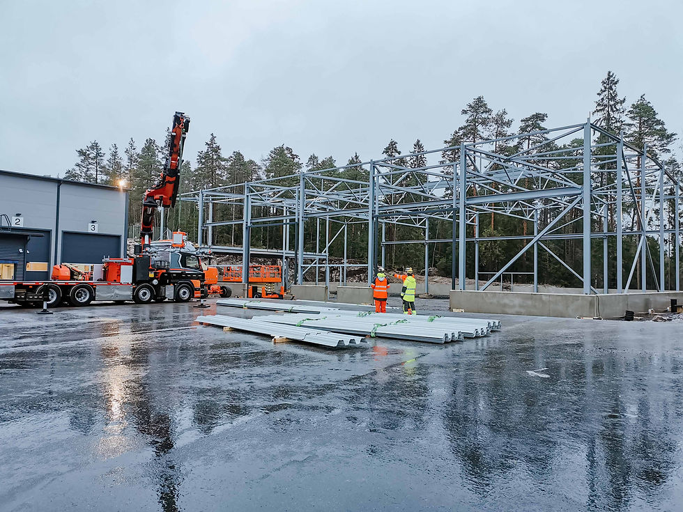 Turun Asenusteam  Tuotantolaitos Laajenn