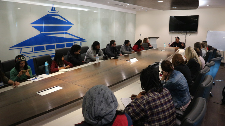 Media visit to Kantipur Publications