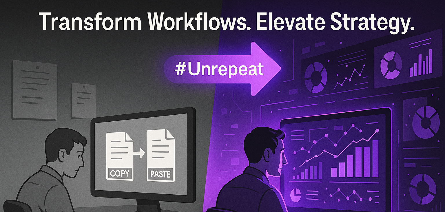 AI-Powered Workforce: Empowering Teams to #UNREPEAT the Mundane