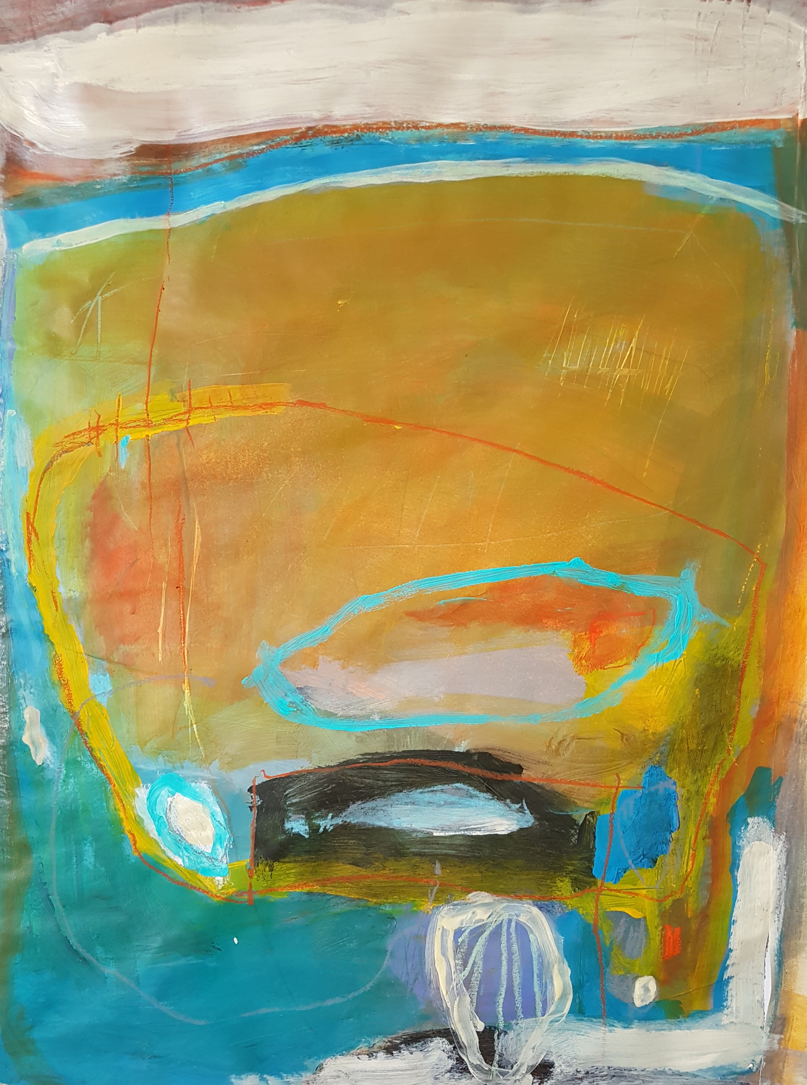 2019 - Acrylique sur papier