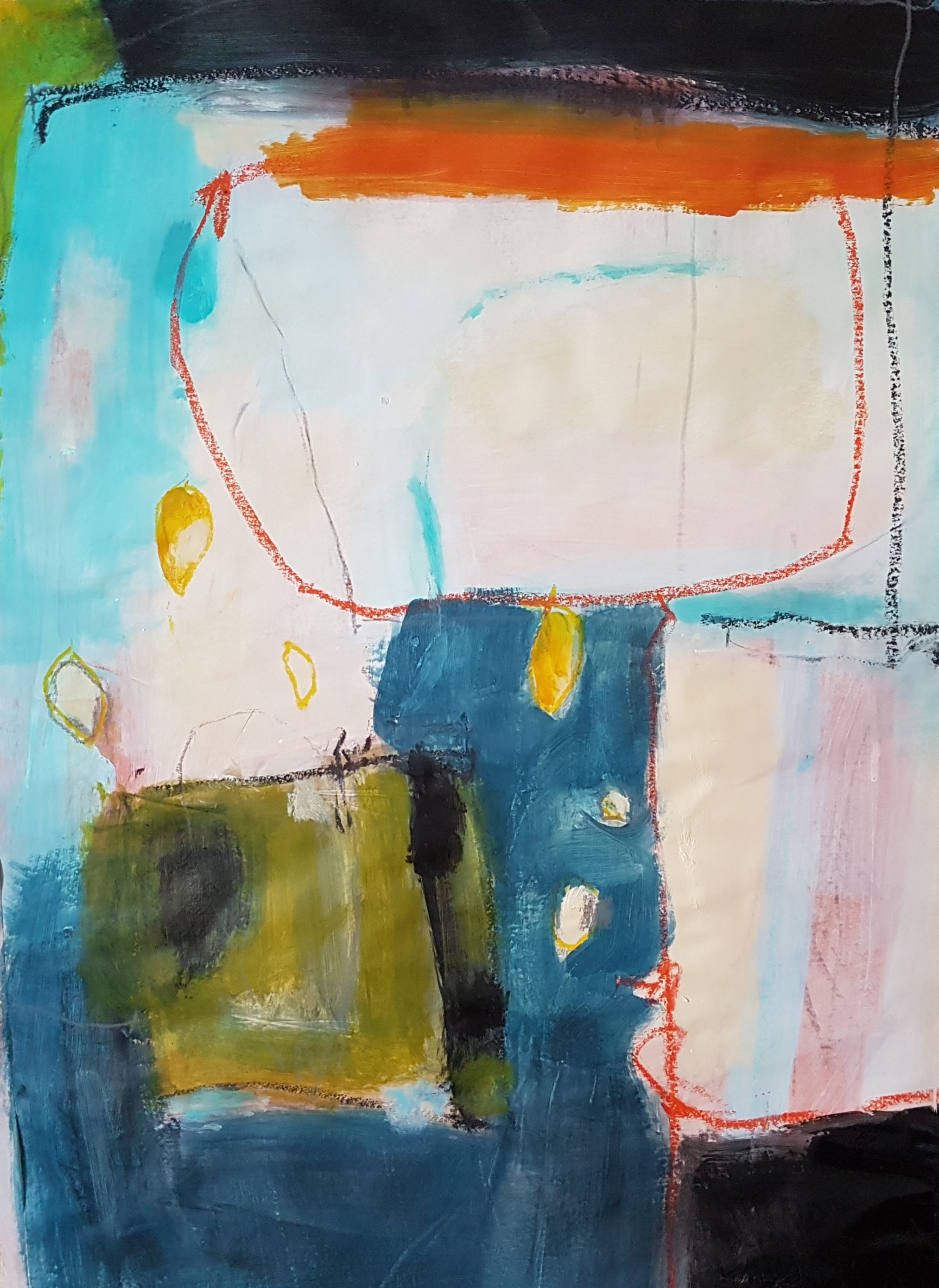 2019 - Acrylique sur papier