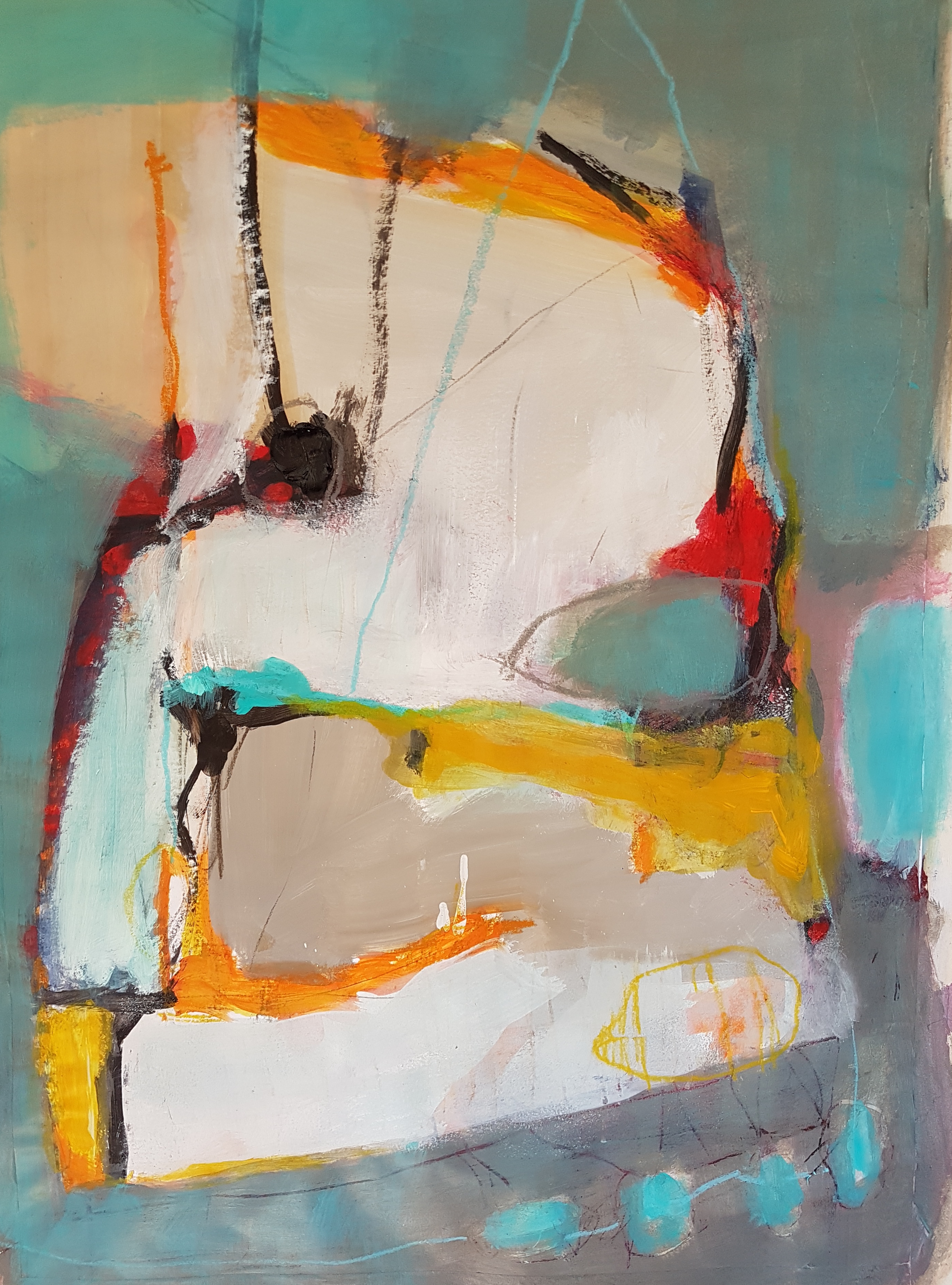 2019 - Acrylique sur papier