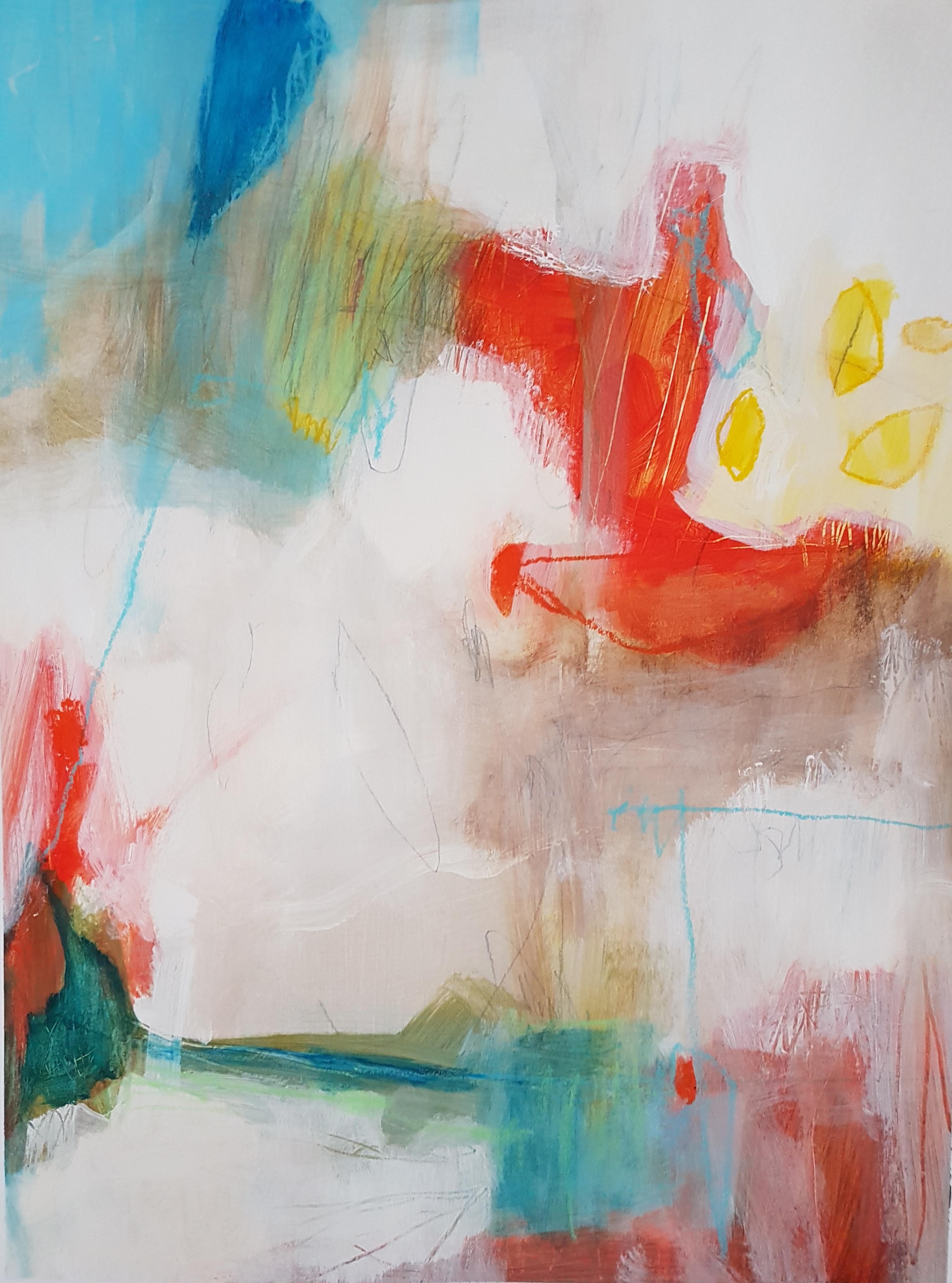 2019 - Acrylique sur papier 50x65cm