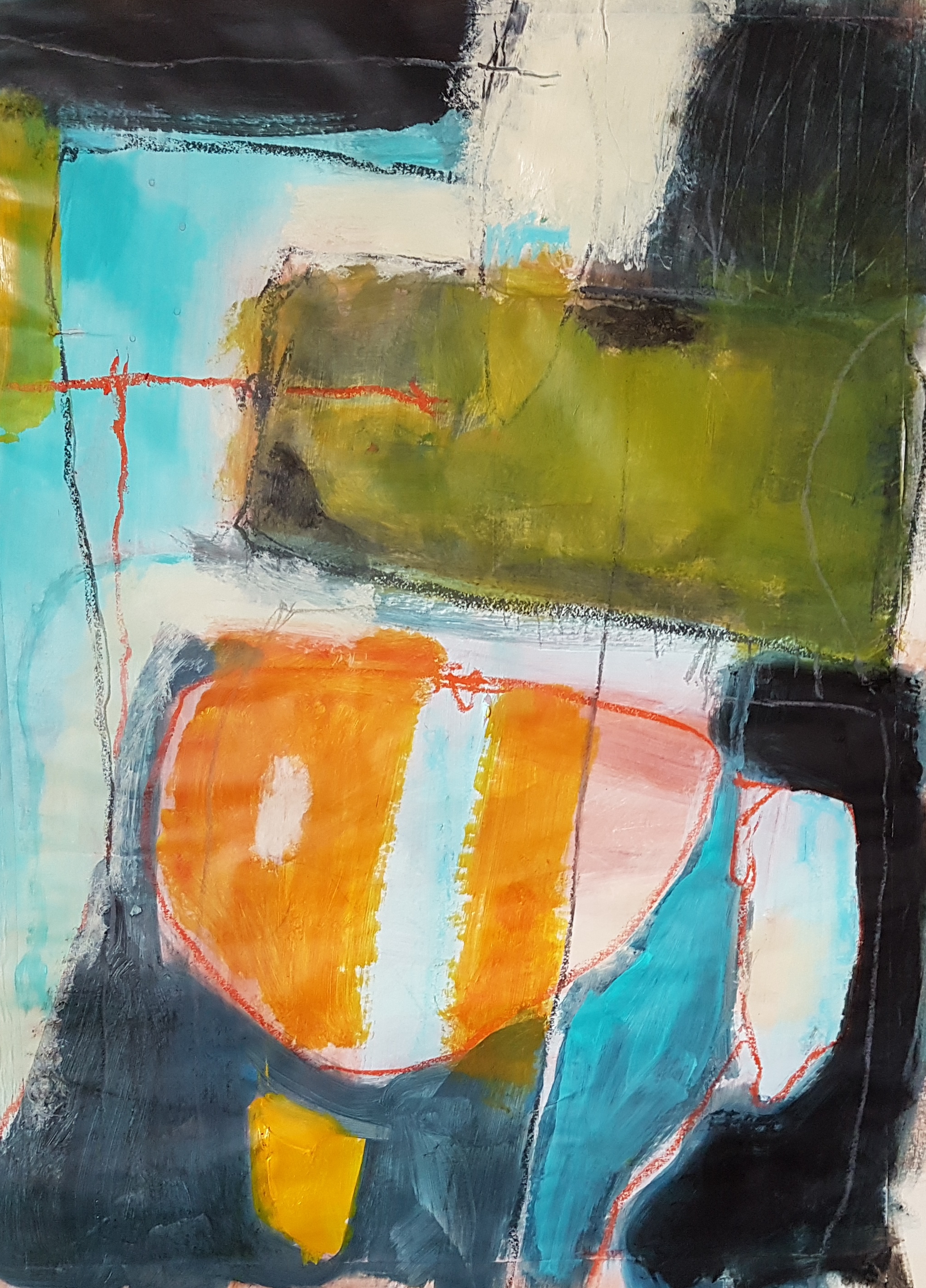 2019 - Acrylique sur papier