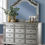 Thumbnail: B062-KDM	KING BED - DRESSER - MIRROR