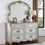 Thumbnail: B062-KDM	KING BED - DRESSER - MIRROR