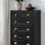 Thumbnail: B236-KDMCN	KING BED FRAME - DRESSER - MIRROR - CHEST - NIGHTSTAND