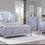 Thumbnail: B048-KDMCN	KING BED FRAME - DRESSER - MIRROR - CHEST - NIGHTSTAND