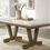 Thumbnail: D074 - DINING TABLE & 4 SIDE CHAIRS