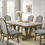 Thumbnail: D074 - DINING TABLE & 4 SIDE CHAIRS