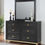 Thumbnail: B236-KDMCN	KING BED FRAME - DRESSER - MIRROR - CHEST - NIGHTSTAND