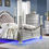 Thumbnail: B062-KDM	KING BED - DRESSER - MIRROR