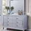 Thumbnail: B048-KDMCN	KING BED FRAME - DRESSER - MIRROR - CHEST - NIGHTSTAND