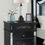 Thumbnail: B091-KDMCN	KING BED FRAME - DRESSER - MIRROR - CHEST - NIGHTSTAND