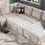 Thumbnail: U278	LINEN 3 PC SECTIONAL