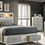 Thumbnail: B261-KDMCN	KING BED FRAME - DRESSER - MIRROR - CHEST - NIGHTSTAND