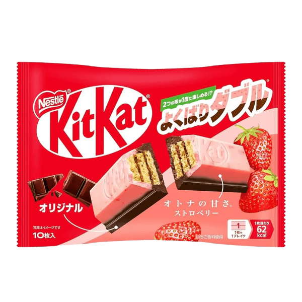 Nestle KitKat Greedy Strawberry & Original – 4.09 oz (116 g)