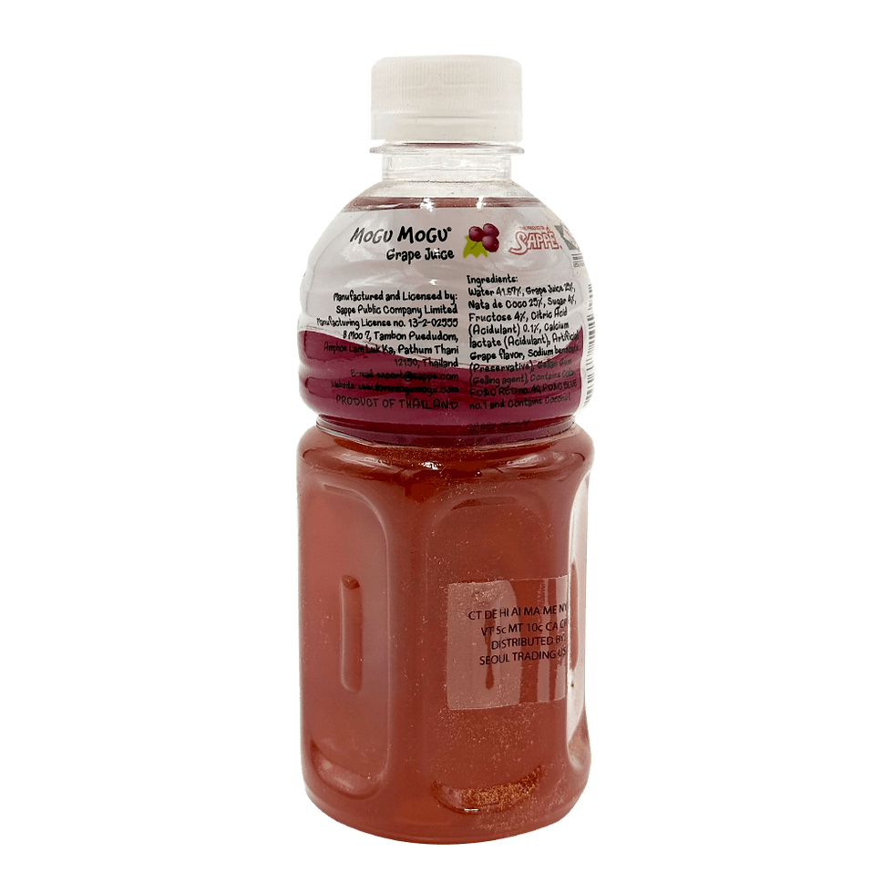 Thumbnail: Mogu Mogu Coconut Jelly Juice – Grape Flavor 10.82 fl oz (320ml)