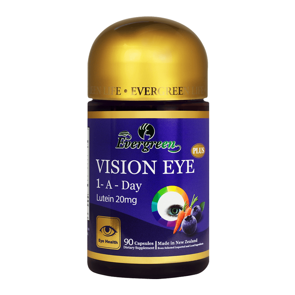 Evergreen 12-in-1 Vision Eye Plus – 90 Capsules