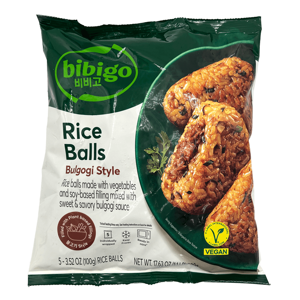 CJ Bibigo Bulgogi Rice Ball 17.63 oz (500g)