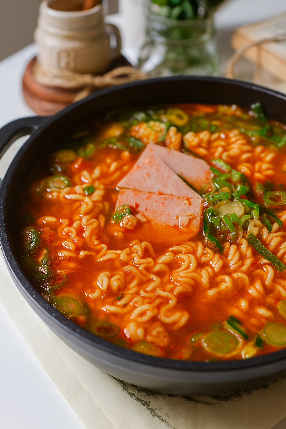 Spicy Spam Bomb Ramen