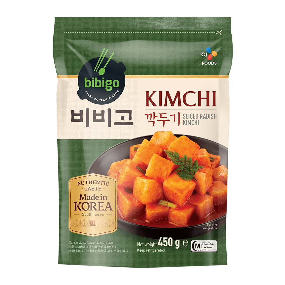 CJ Sliced Radish Kimchi 15.87 oz (450g)