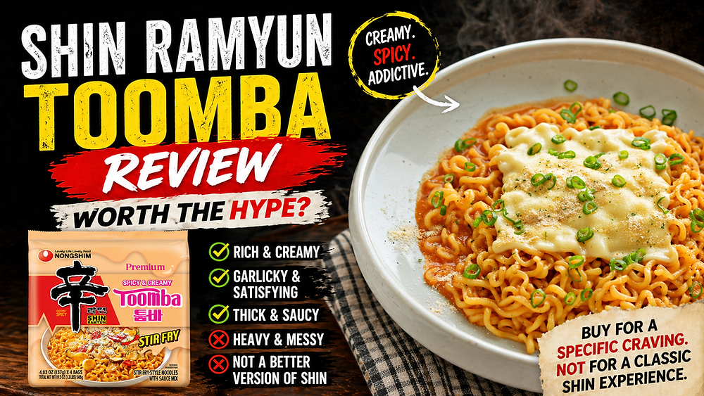 Toomba Ramyun Shin Ramyun Toomba Review: Is This Creamy Korean Noodle Worth the Hype?