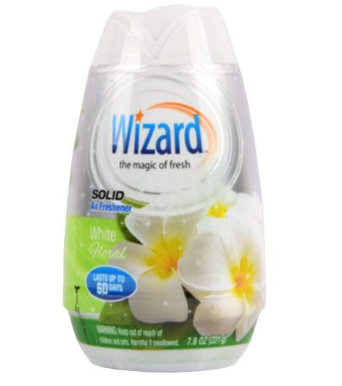 Wizard Solid Air Freshener – White Floral, 7.8 oz