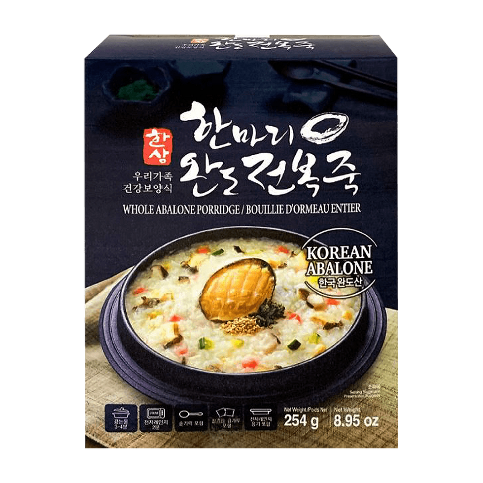 Hansang Whole Abalone Porridge – 8.95 oz (254 g)