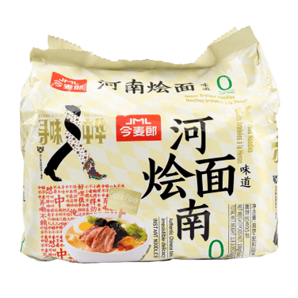 JML Henan Braised Noodle 3.81 oz (108g) × 5 packs