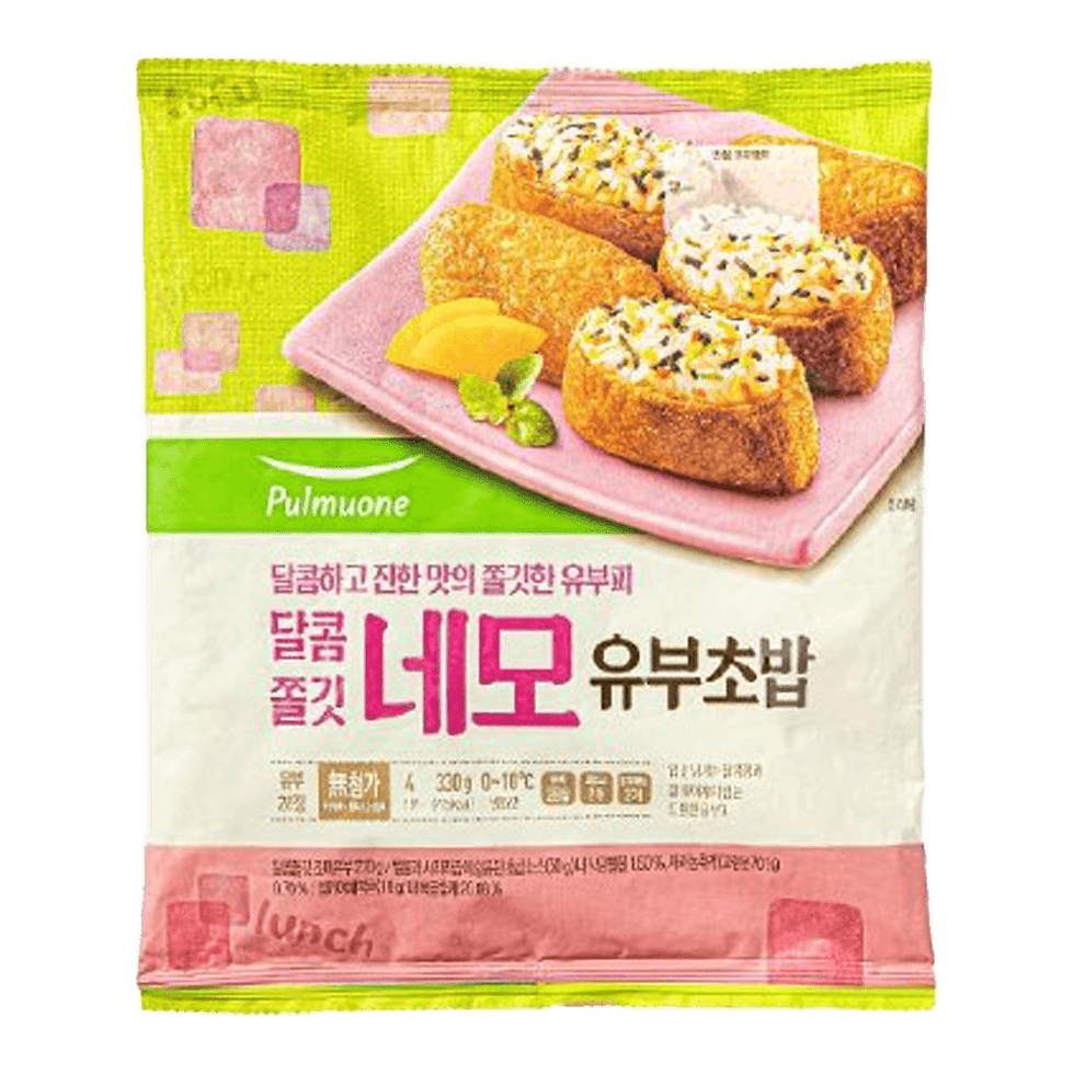 Pulmuone Square Fried Tofu Pouches 11.6 oz (330g)