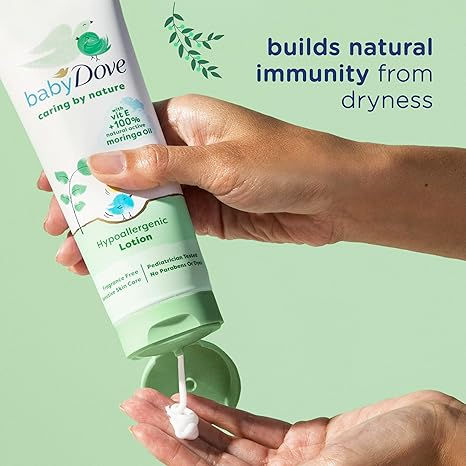 Thumbnail: Baby Dove Hypoallergenic Caring by Nature Lotion – 8 oz