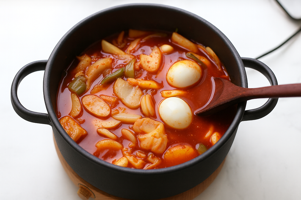 How to Cook Soupy Gochujang Tteokbokki Making Soup