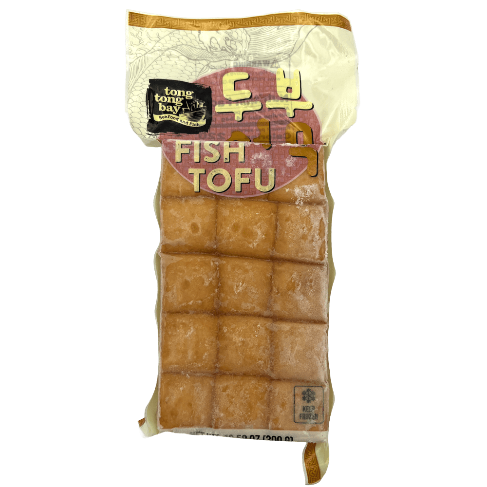 Tong Tong Bay Vacuumed Fish Tofu Pack – 10.58 oz (300 g, Refrigerated)