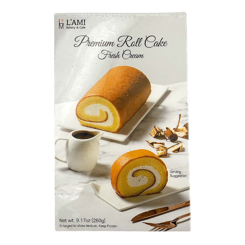 Café Lami Fresh Cream Roll Cake – 9.17 oz (260 g)