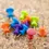 Thumbnail: BAZIC Push Pins Jumbo Assorted Color (25/Pack)