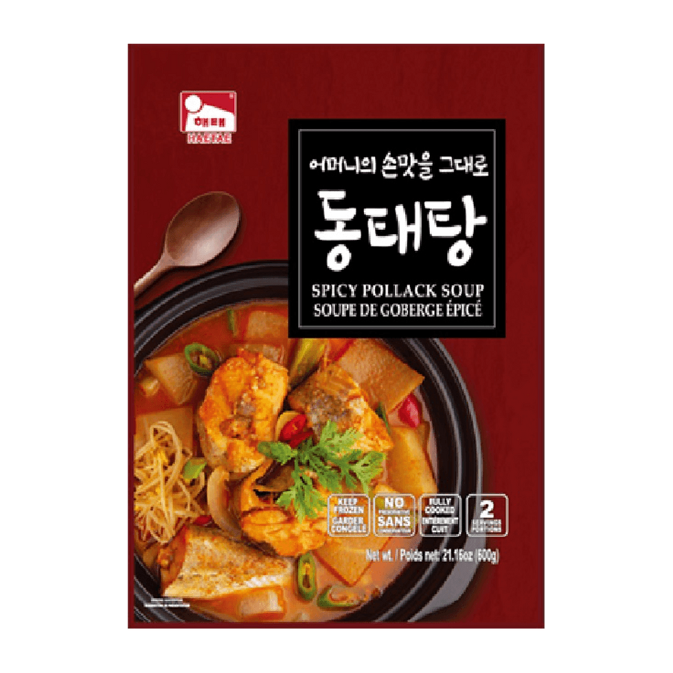 Haitai Spicy Pollack Soup – 21.16 oz (600 g)