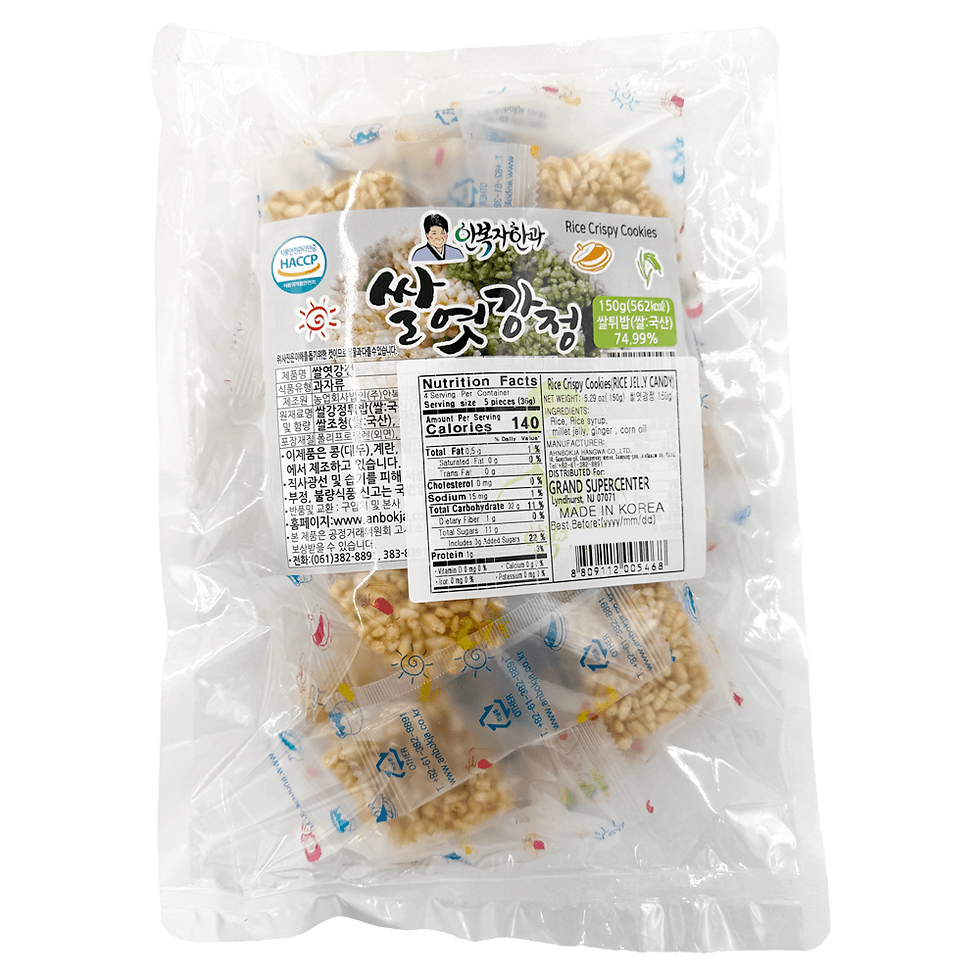 Thumbnail: JN Anbokja Hangwa Rice Crispy Cookies – 5.29 oz (150 g)