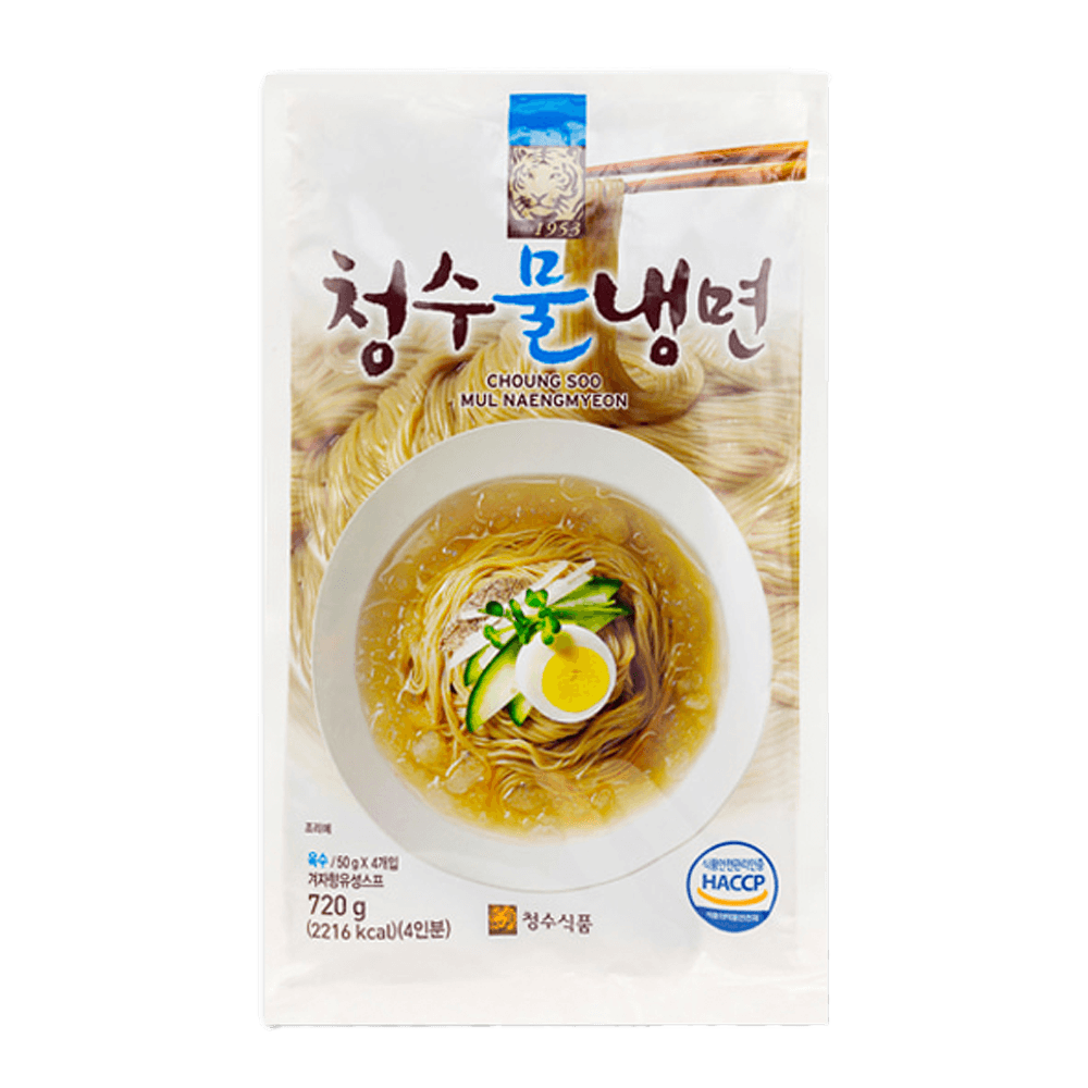 Choung Soo Mul Naengmyeon Korean Cold Noodle – 25.40 oz (720 g)