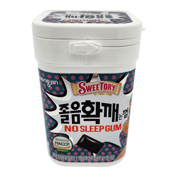 Woongjin Sweetory No Sleep Gum – 3.81 oz (108 g)
