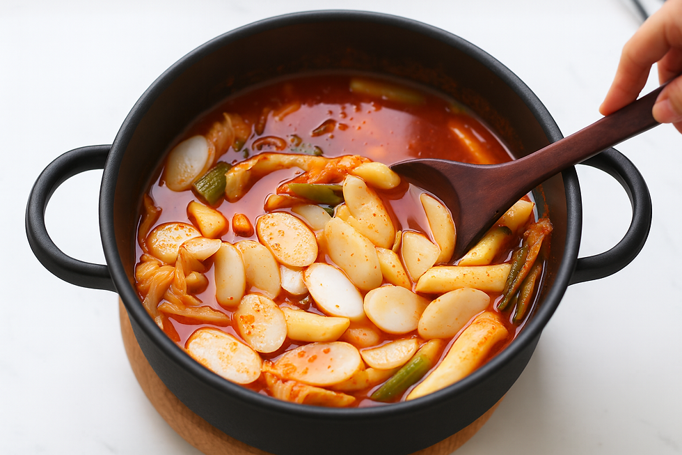 How to Cook Soupy Gochujang Tteokbokki Making Soup