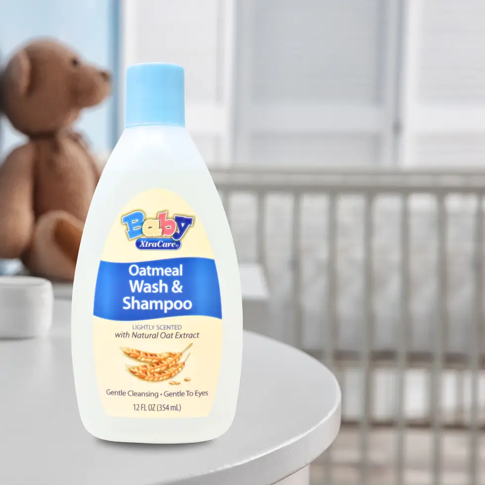 Thumbnail: XtraCare Baby Wash & Shampoo with Oatmeal – 12 fl oz