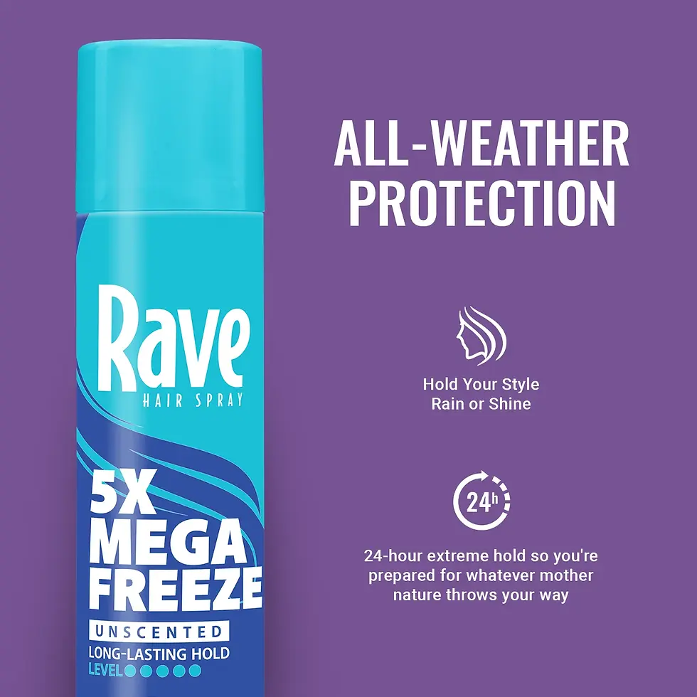 Thumbnail: Rave 5X Mega Freeze All-Weather Hair Spray (11 oz)