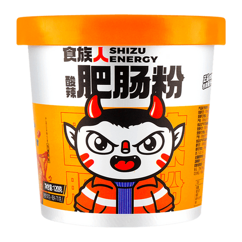 Shizu Energy Spicy & Sour Vermicelli Rice Noodle (Cup) 4.6 oz