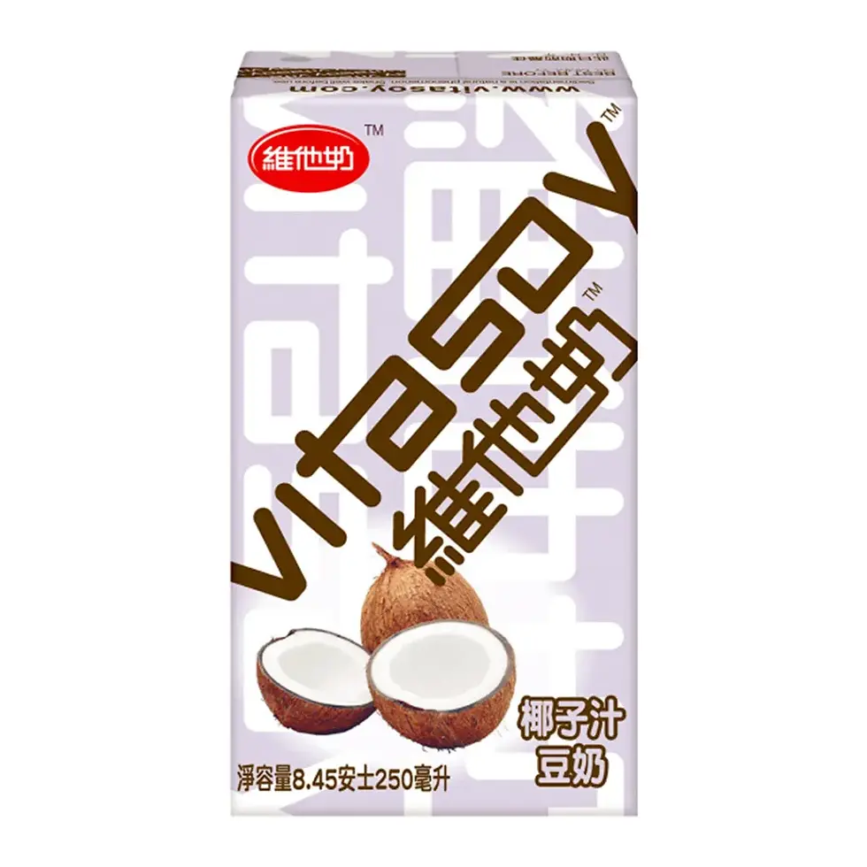 Vita Coconut Soy Drink 8.45 fl oz (250ml) – 6 Pack