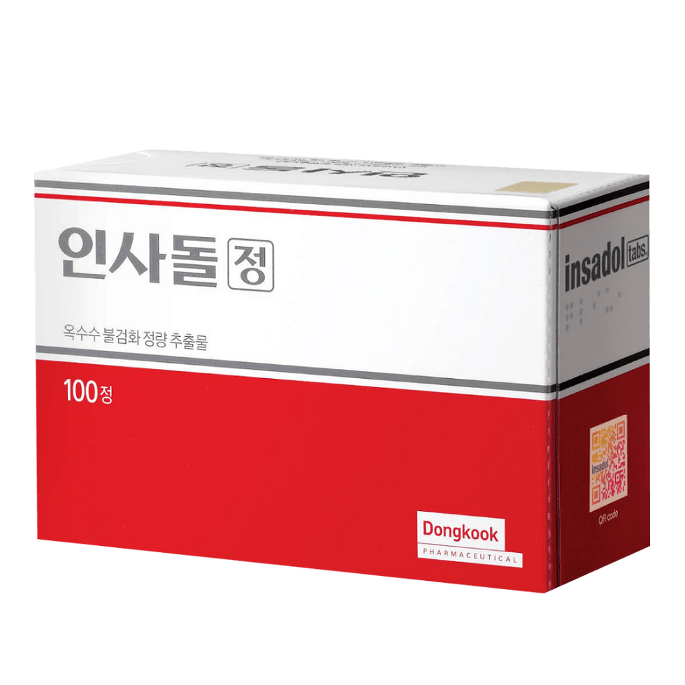 Dongkook Insadol Plus for Healthy Gum and Tooth 100 Tablets