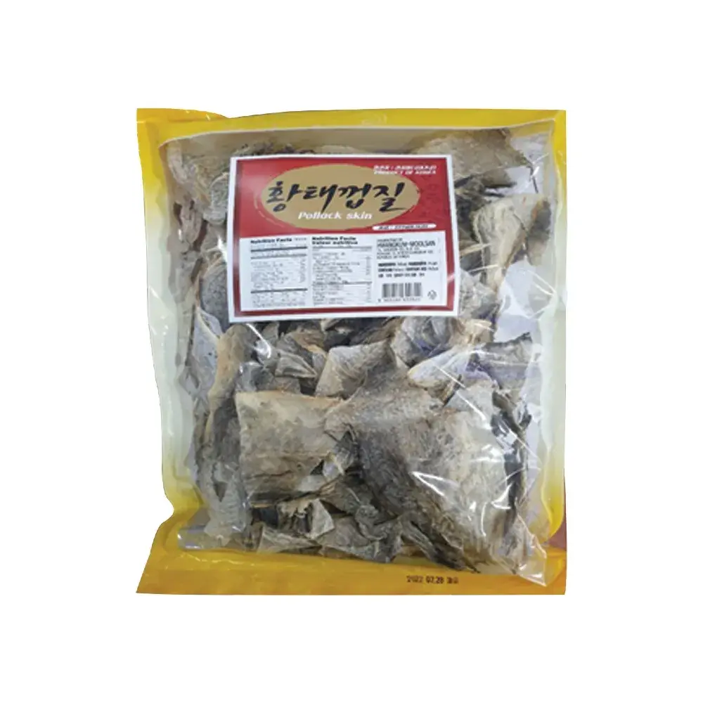 Hwangkum Moolsan Dried Pollack Skin 8 oz (227g)