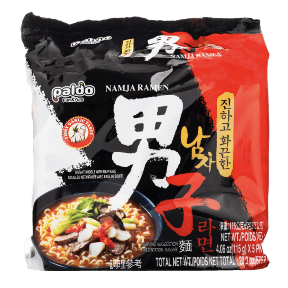 Paldo Namja Ramen 5 Packs – 4.06oz (115g)
