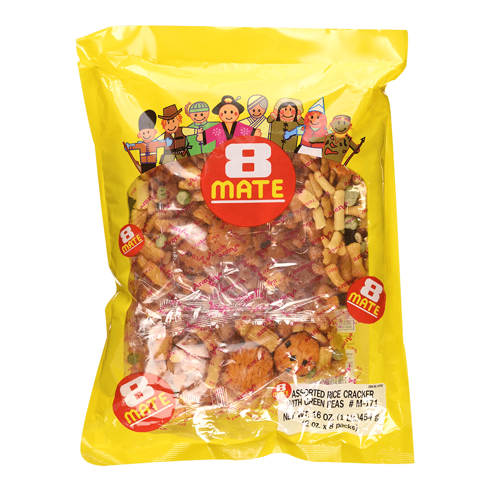 Nishimoto 8 Mate Rice Cracker – 16 oz (453.5 g)